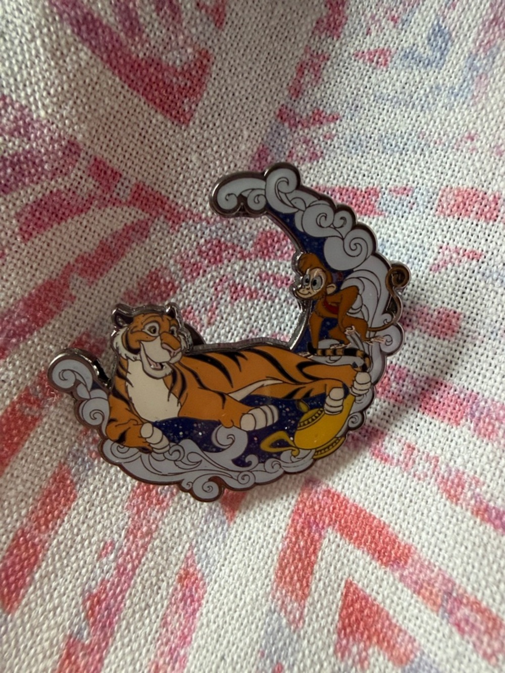Disney Aladdin raja princess Jasmin sidekick pin
